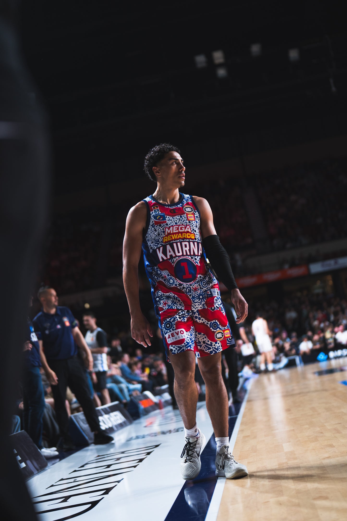 Flynn Cameron Signed Game Worn Indigenous Jersey - Adelaide 36ers