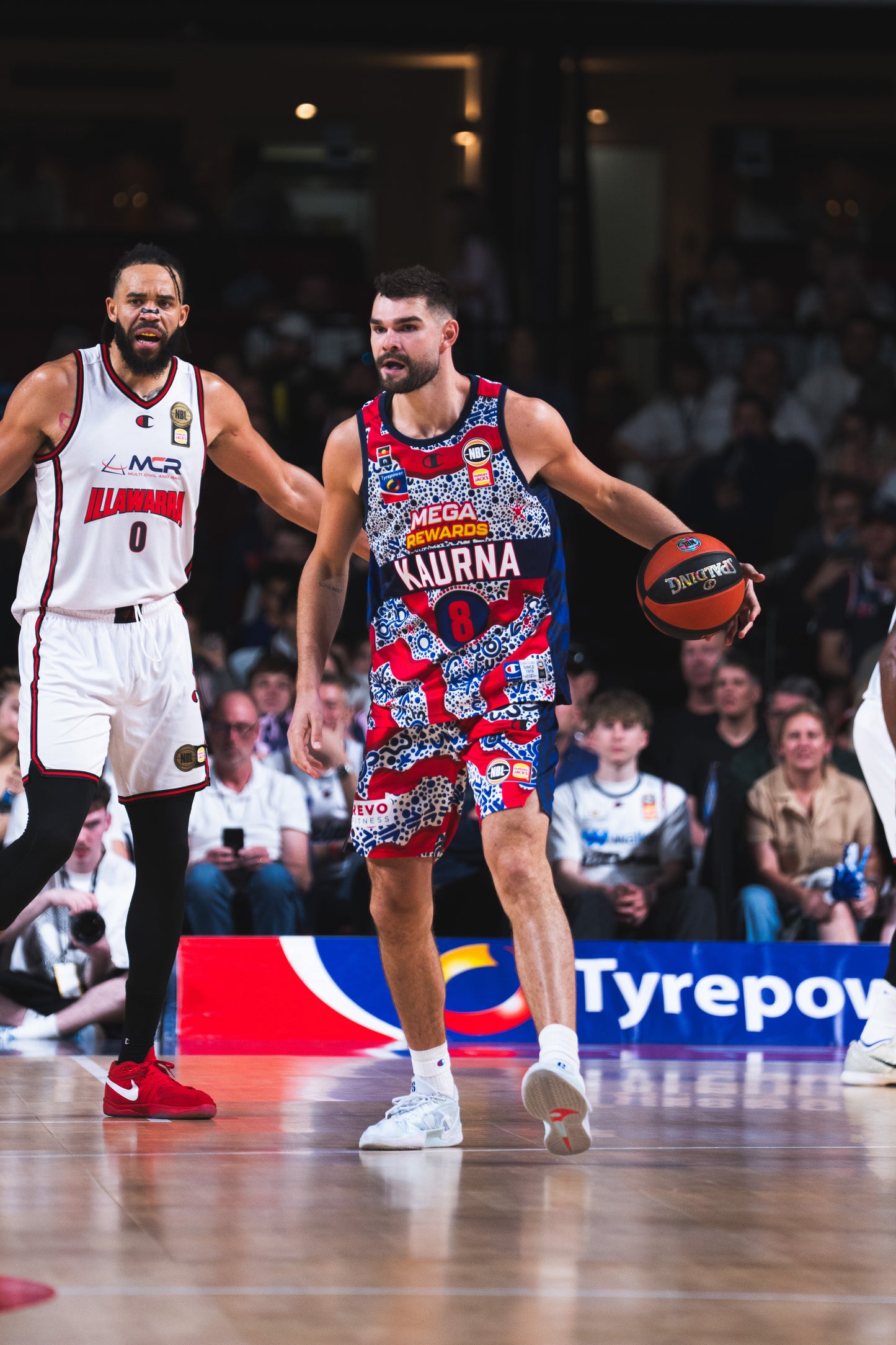 Isaac Humphries Signed Game Worn Indigenous Jersey - Adelaide 36ers
