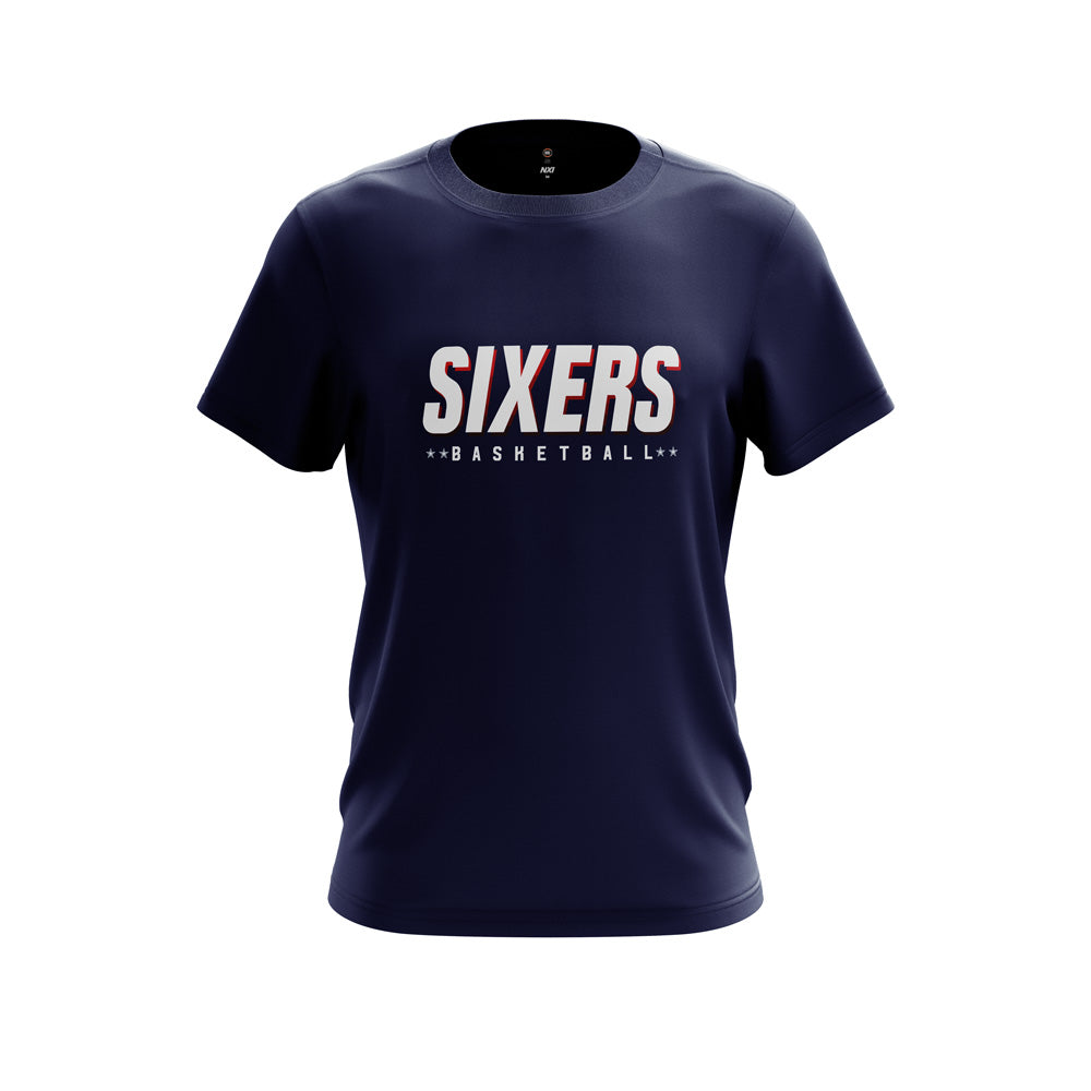 Sixers Navy Tee Youth - Adelaide 36ers