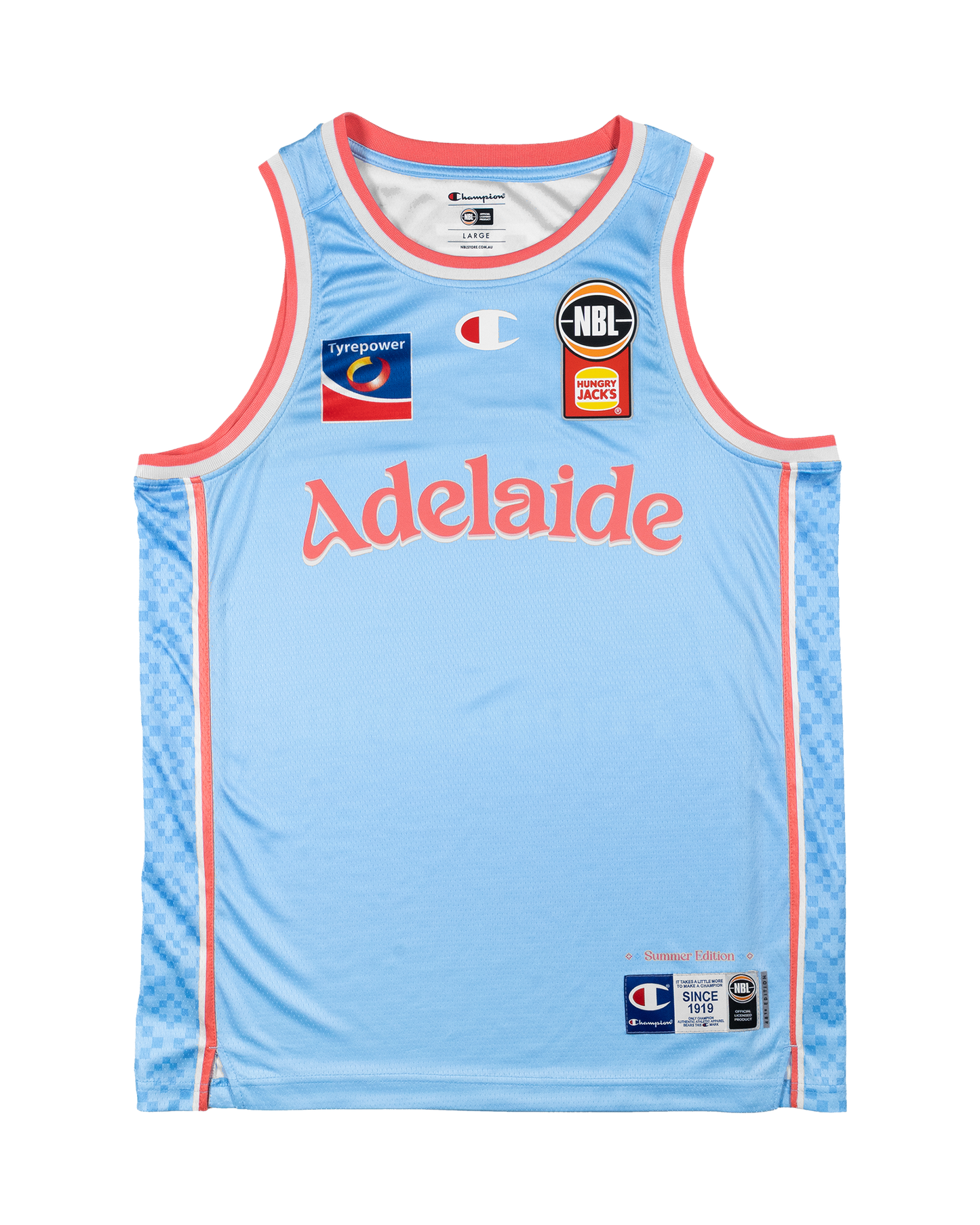 NBL26 Summer Edition Hoopsfest Youth Jersey - Adelaide 36ers