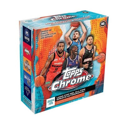 NBL 24/25 Topps Chromes Mega Pack Box