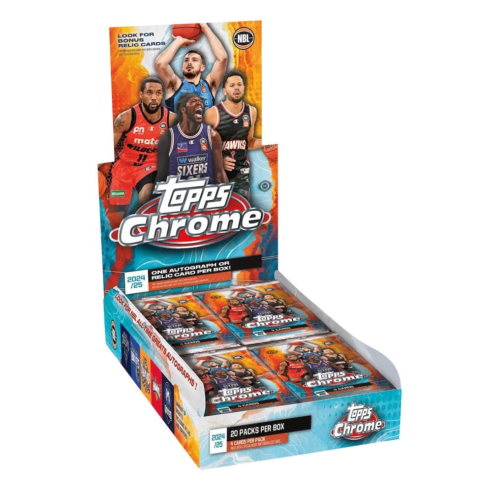 NBL 24/25 Topps Chrome Trading Cards
