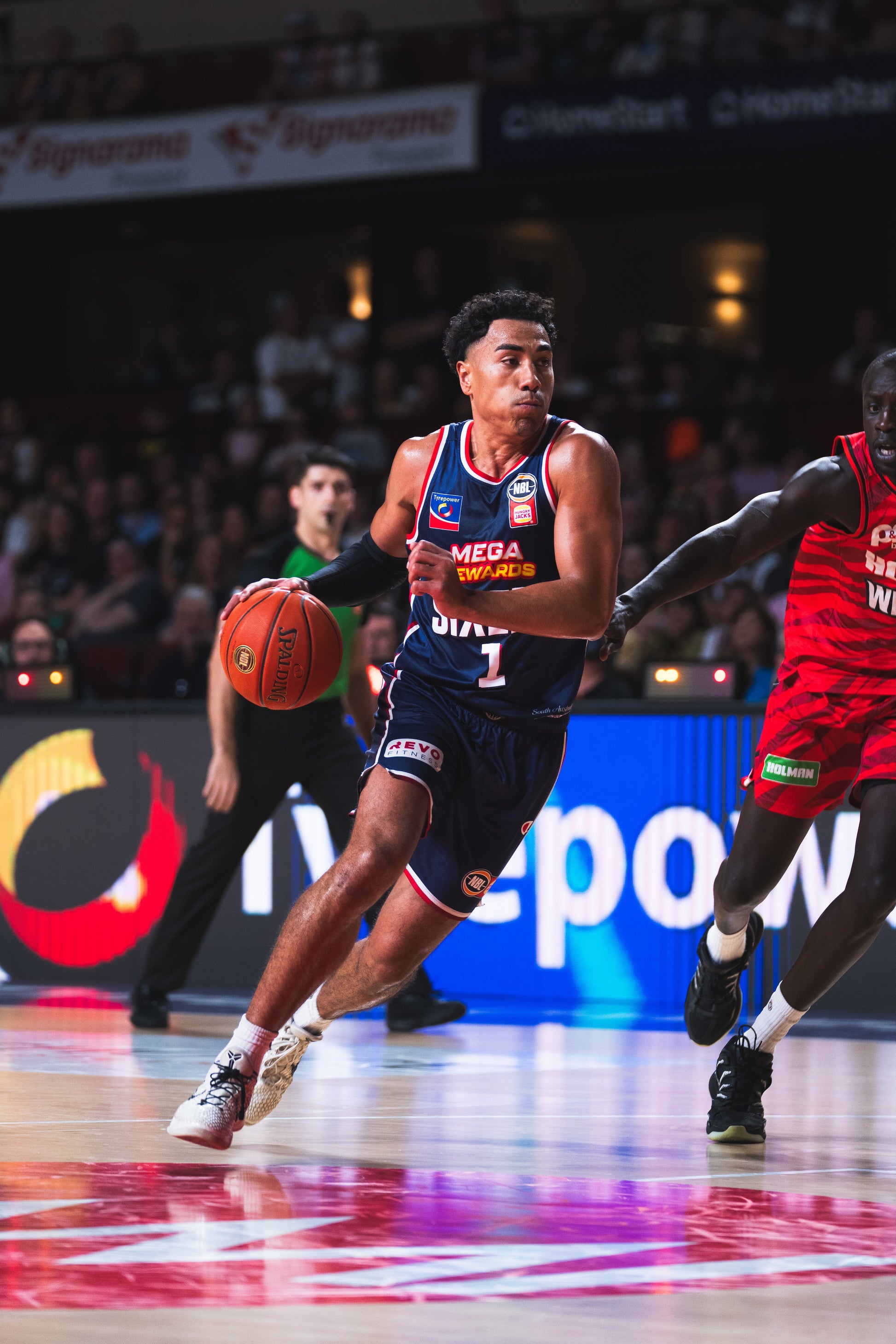 Flynn Cameron Signed Game Worn Home Jersey - Adelaide 36ers