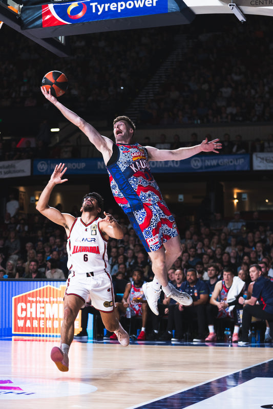 Michael Harris Signed Game Worn Indigenous Jersey