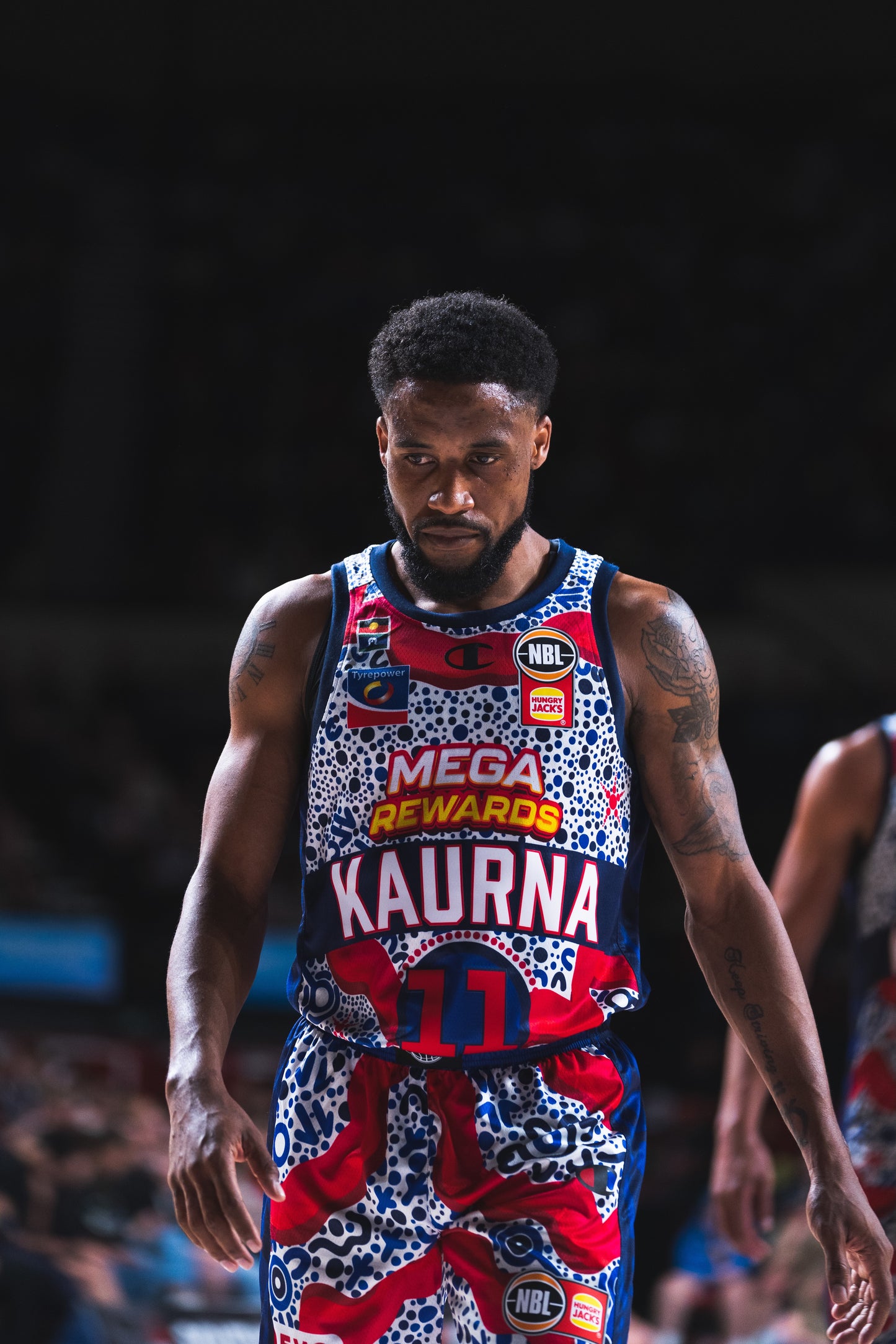 Bryce Cotton Signed Game Worn Indigenous Jersey - Adelaide 36ers