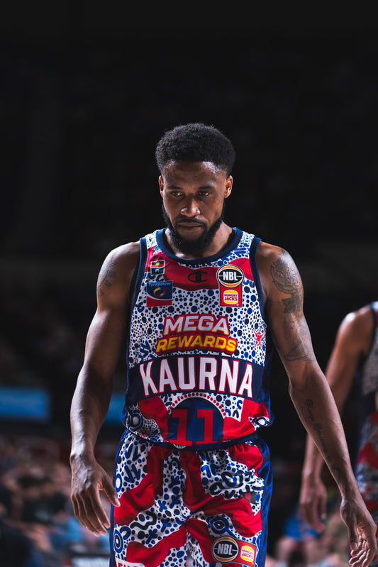 Bryce Cotton Signed Game Worn Indigenous Jersey