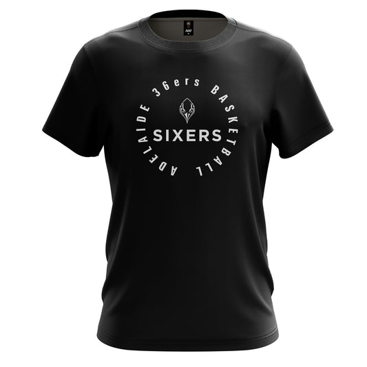 Sixers Round Tee Adult