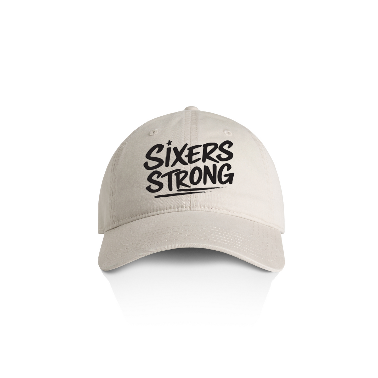 Sixers Strong Cloth Strap Cap - Beige - Adelaide 36ers