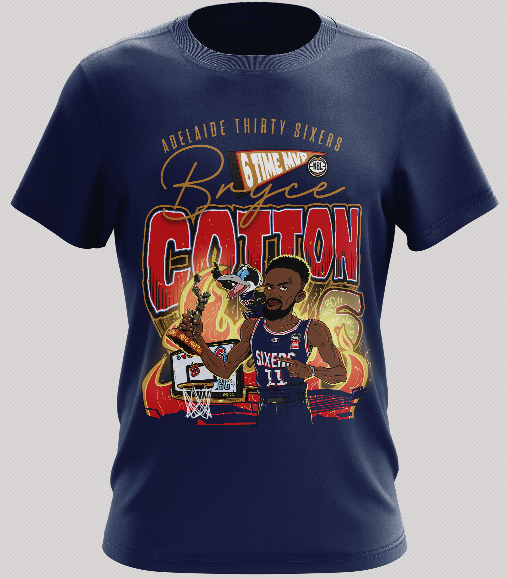 Bryce Cotton MVP Tee - Adult - Adelaide 36ers