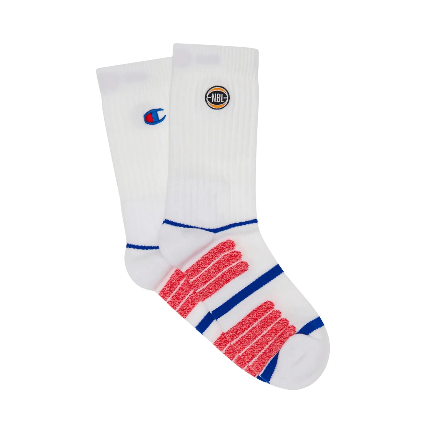 Champion NBL Crew Socks - White