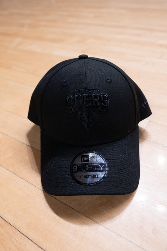 New Era 36ers Black on Black 940