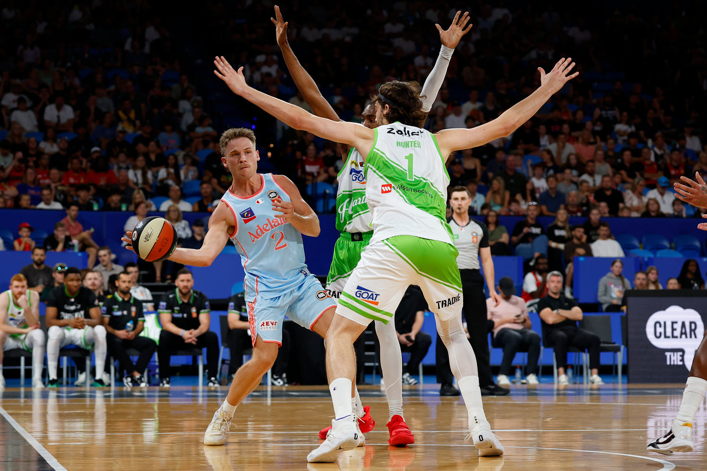 Isaac White Signed Game Worn Summer Jersey - Adelaide 36ers