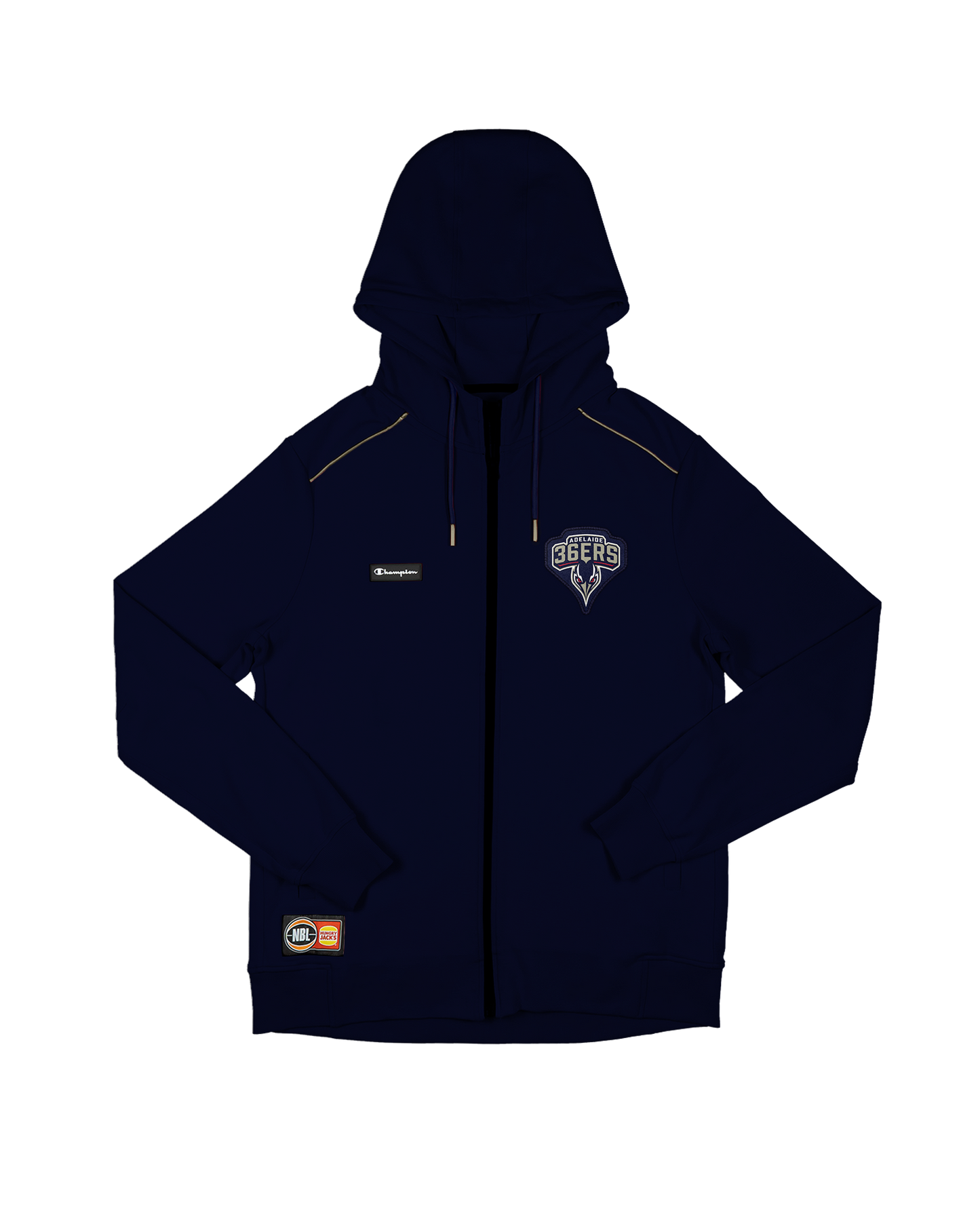 NBL26 Performance Fleece Zip Hoodie - Adelaide 36ers