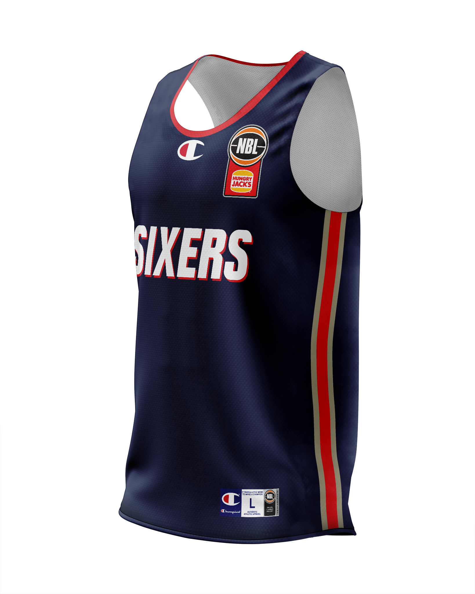 NBL26 Reversible Training Jersey - Adelaide 36ers
