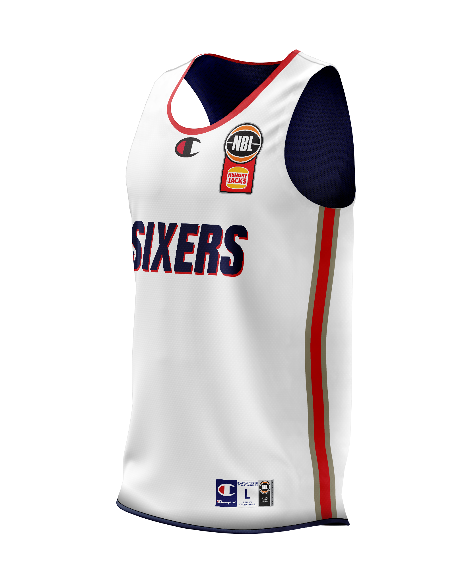 NBL26 Reversible Training Jersey - Adelaide 36ers