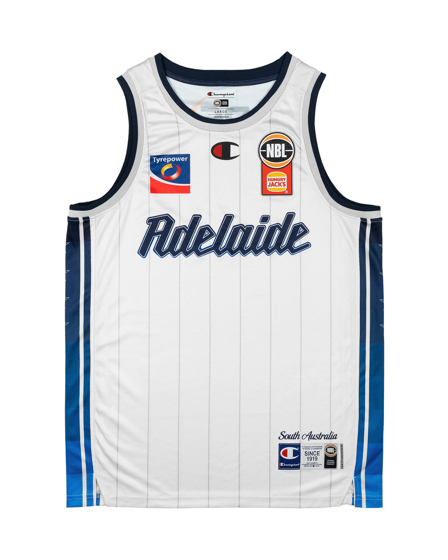 NBL26 Adult Away Jersey - Adelaide 36ers