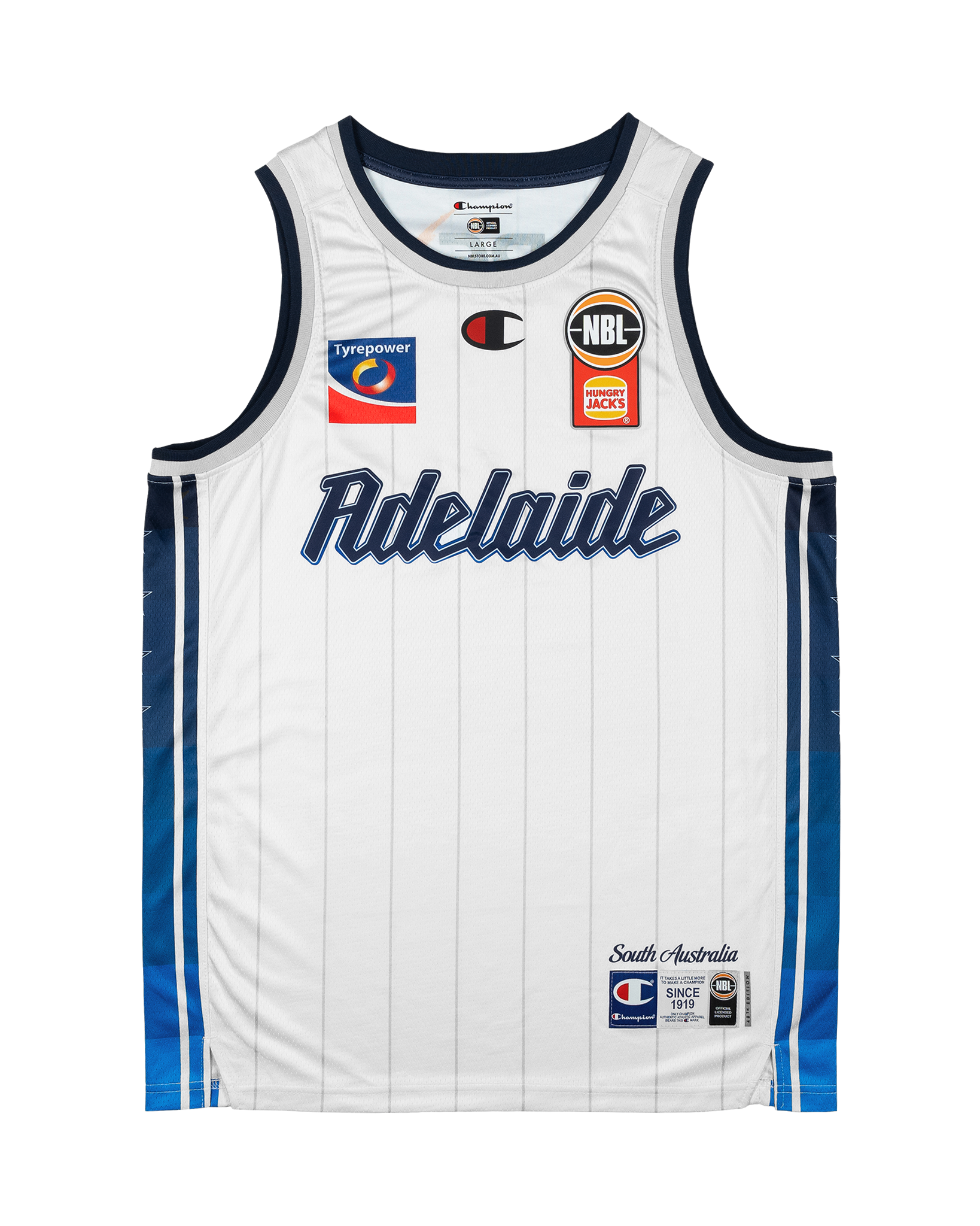 NBL26 Adult Away Jersey - Adelaide 36ers