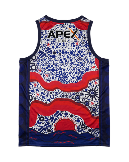 NBL26 Adult Indigenous Jersey - Adelaide 36ers