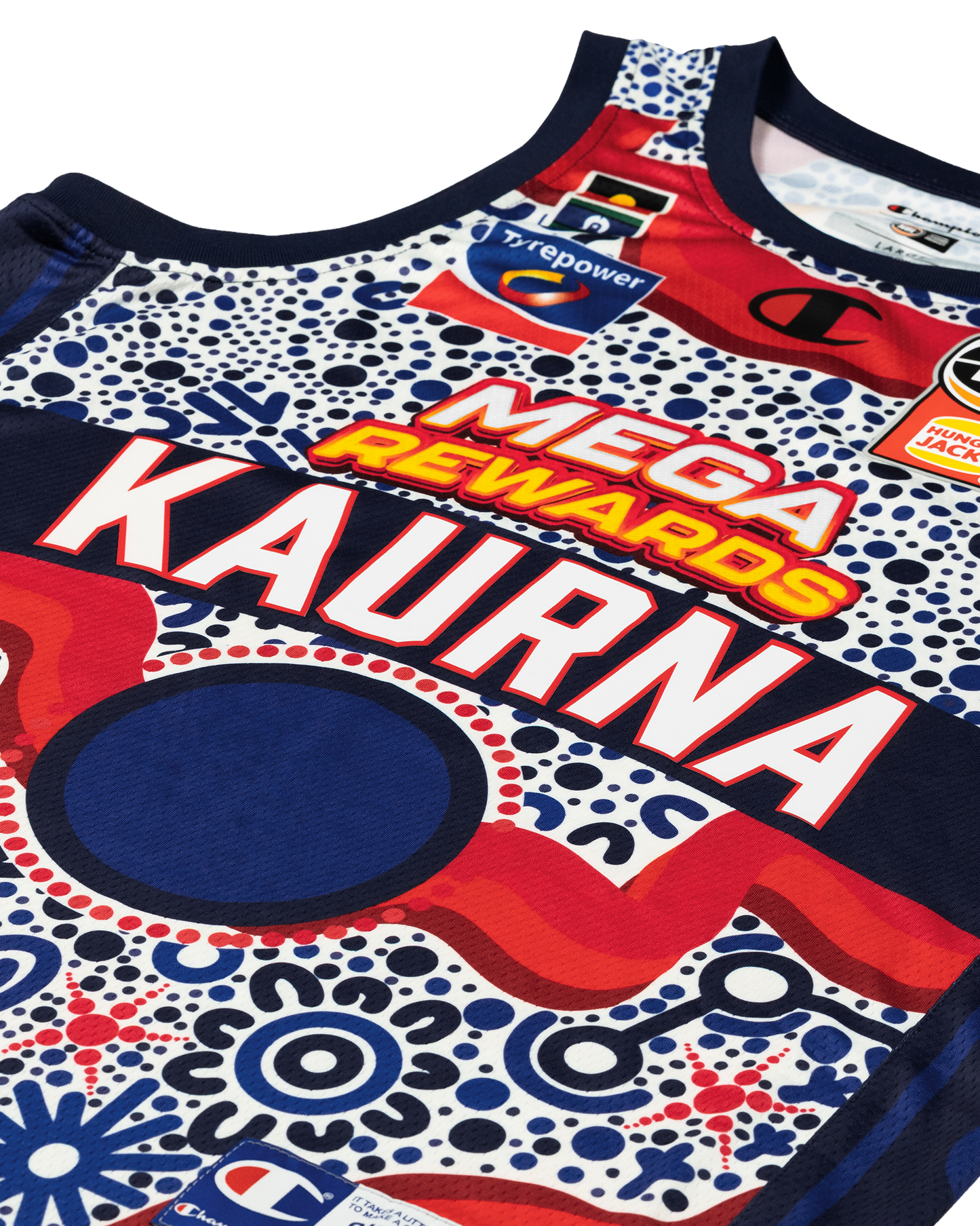 NBL26 Adult Indigenous Jersey - Adelaide 36ers