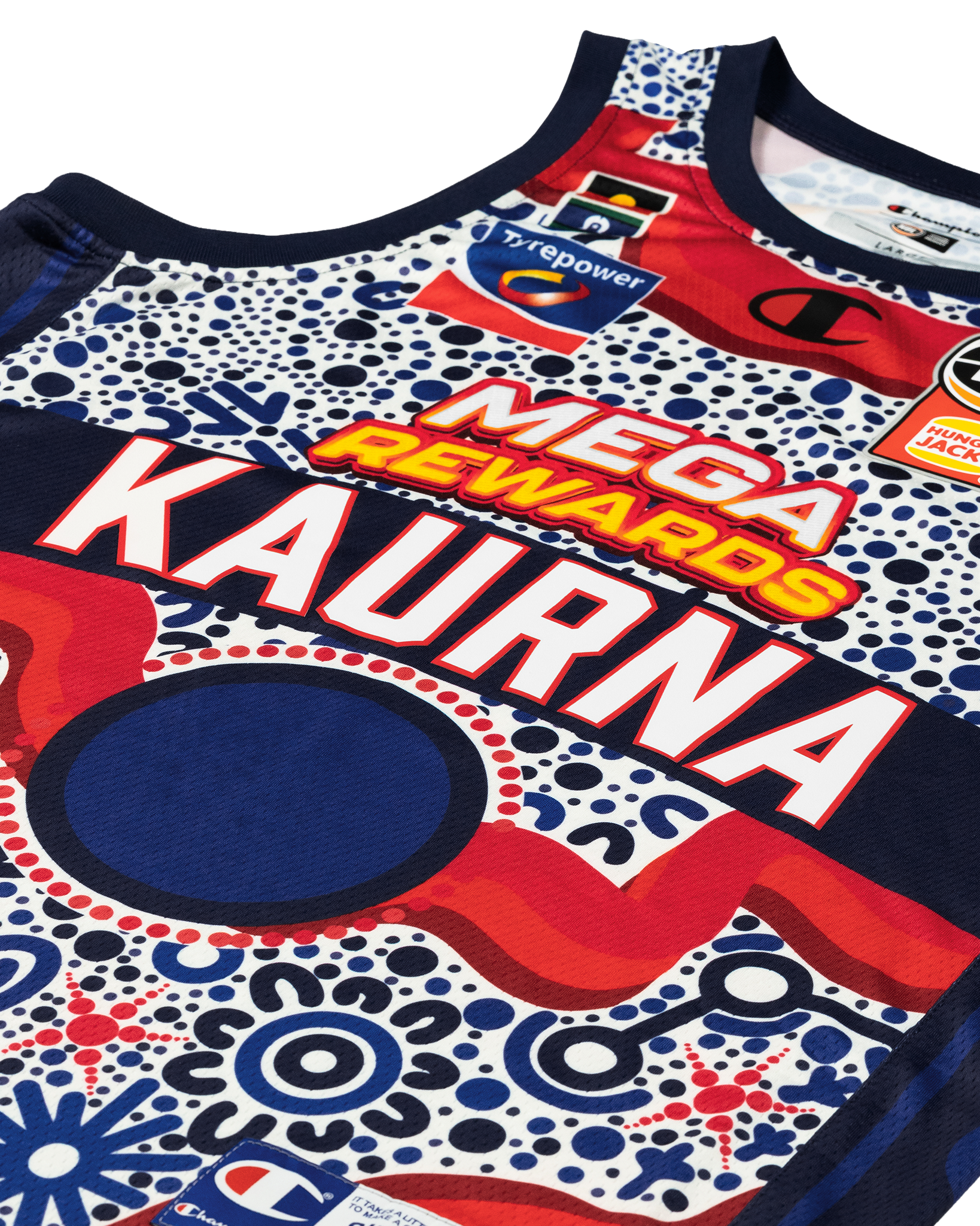 NBL26 Adult Indigenous Jersey - Adelaide 36ers