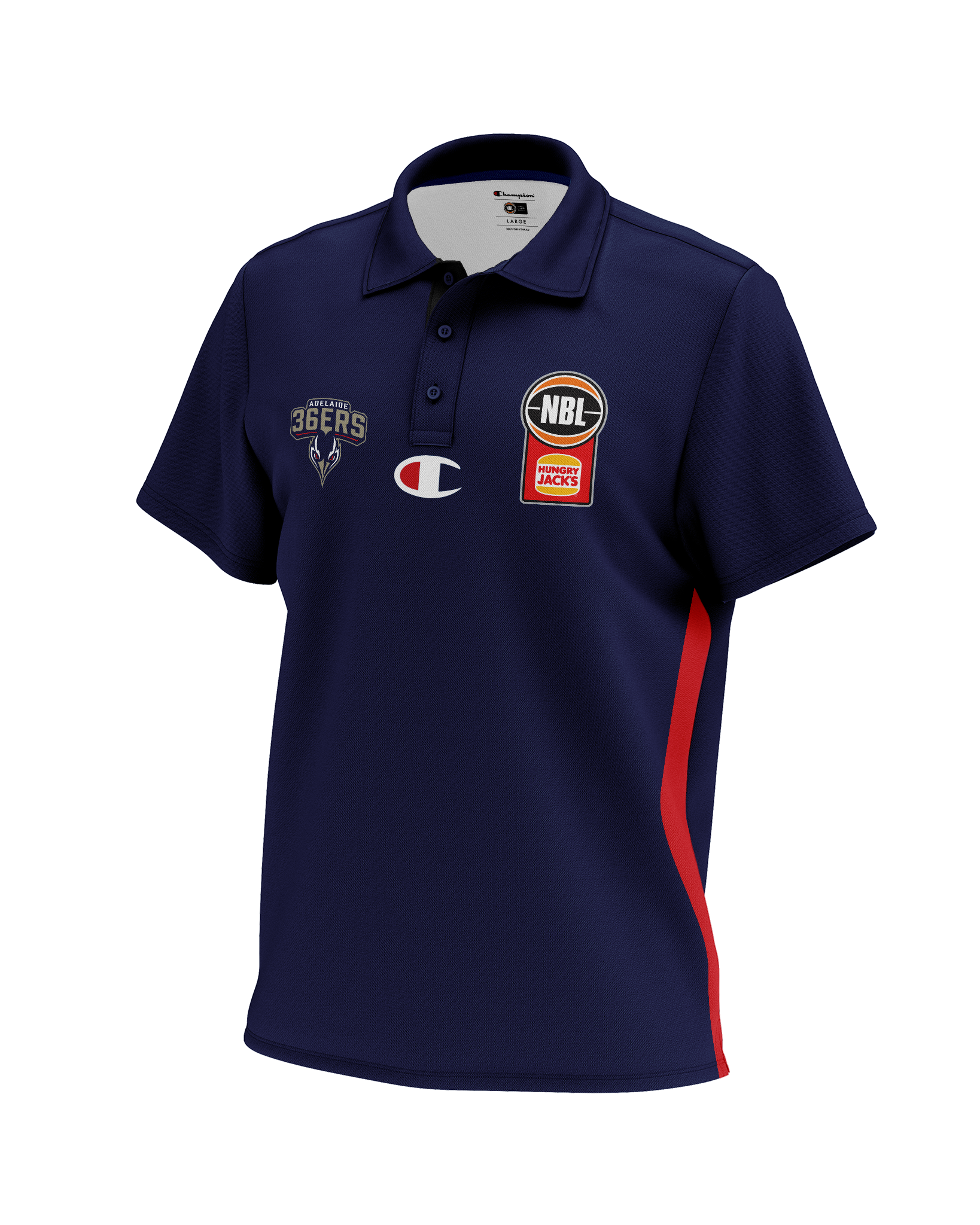 NBL26 Sublimated Player Polo - Adelaide 36ers
