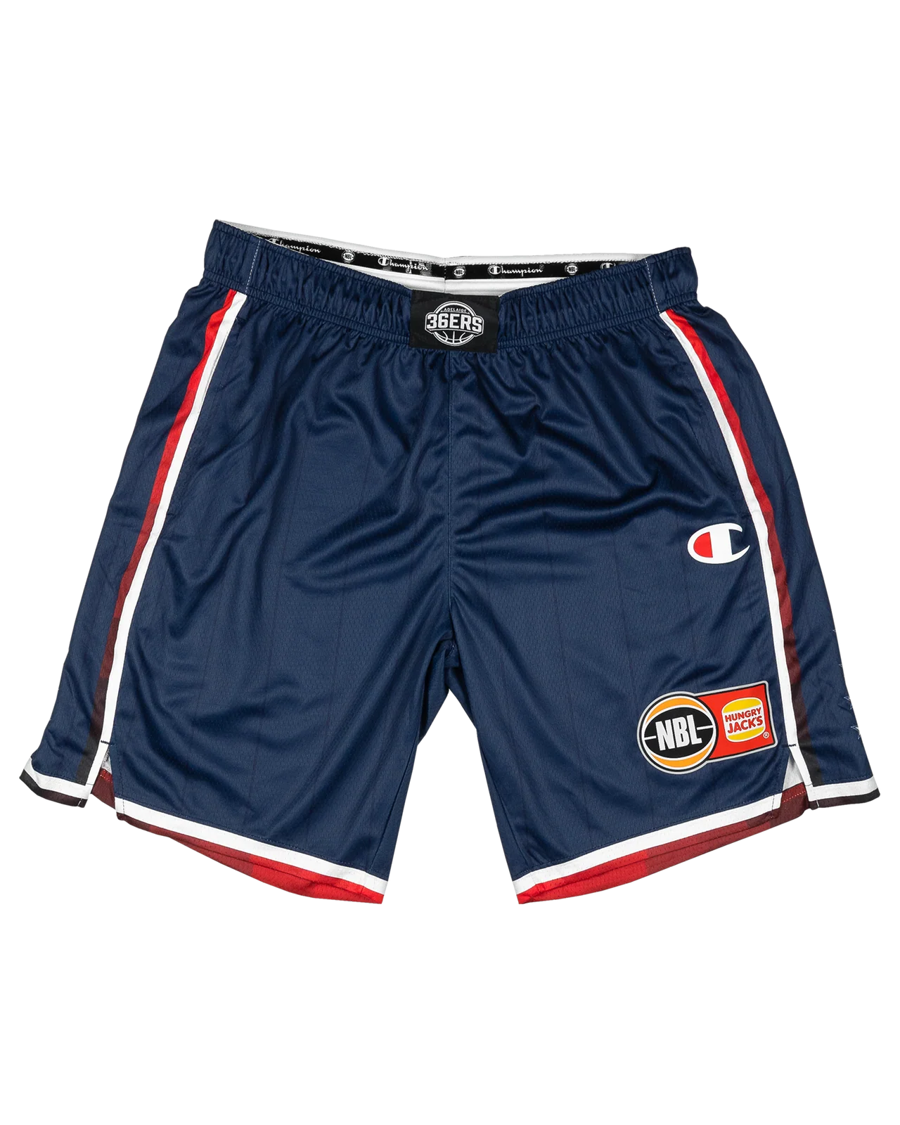 NBL26 Adult Home Shorts - Adelaide 36ers