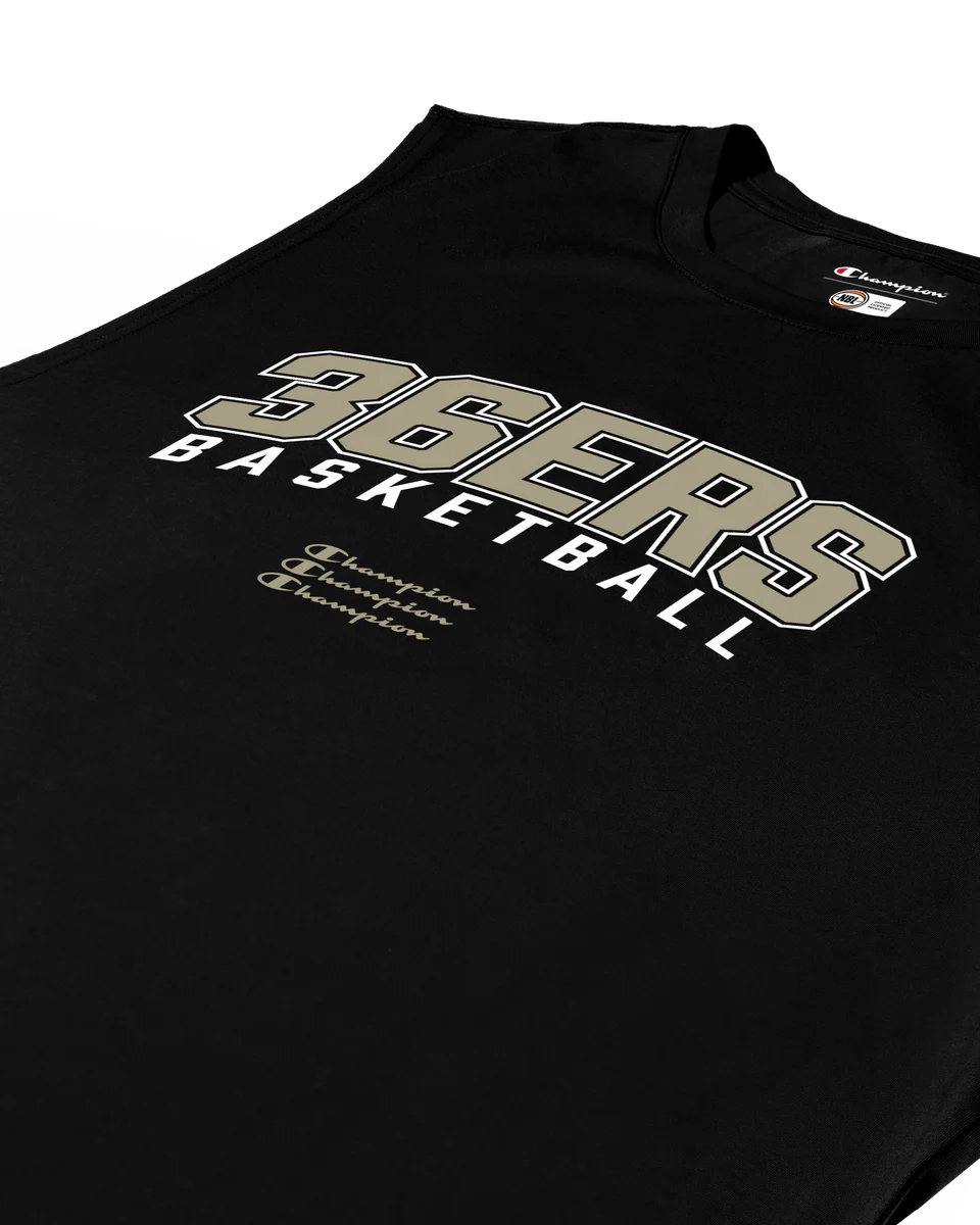 NBL26 Courtside Lifestyle Tank - Black - Adelaide 36ers