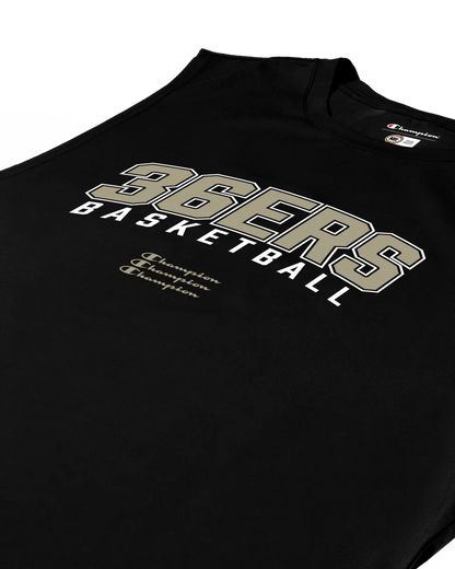 NBL26 Courtside Lifestyle Tank - Black - Adelaide 36ers