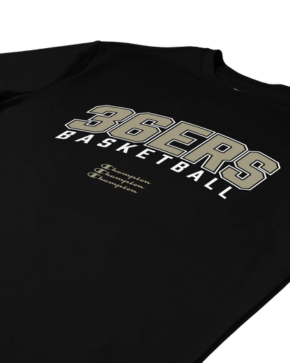 NBL26 Courtside Lifestyle Tee - Black - Adelaide 36ers