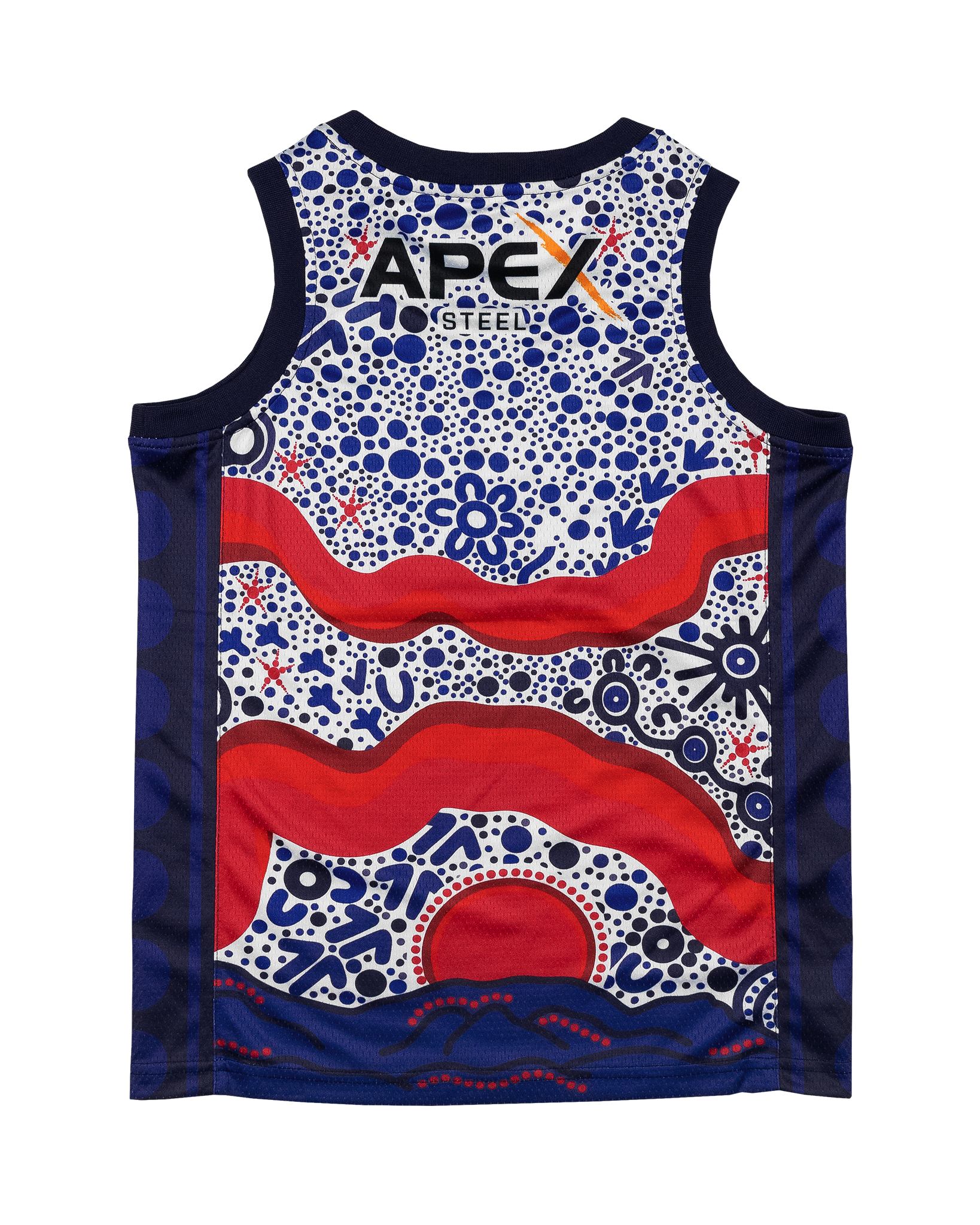NBL26 Youth Indigenous Jersey - Adelaide 36ers