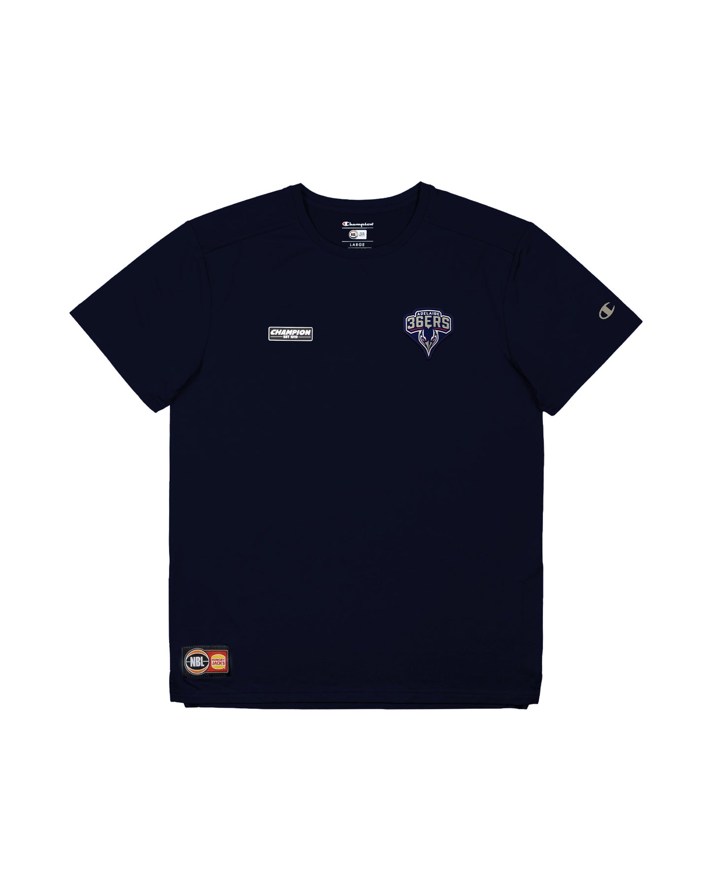 NBL27 Short Sleeve Performance Tee - Adelaide 36ers