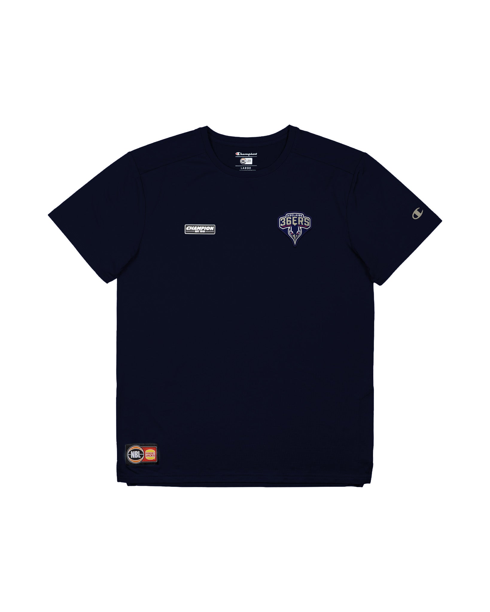 NBL27 Short Sleeve Performance Tee - Adelaide 36ers