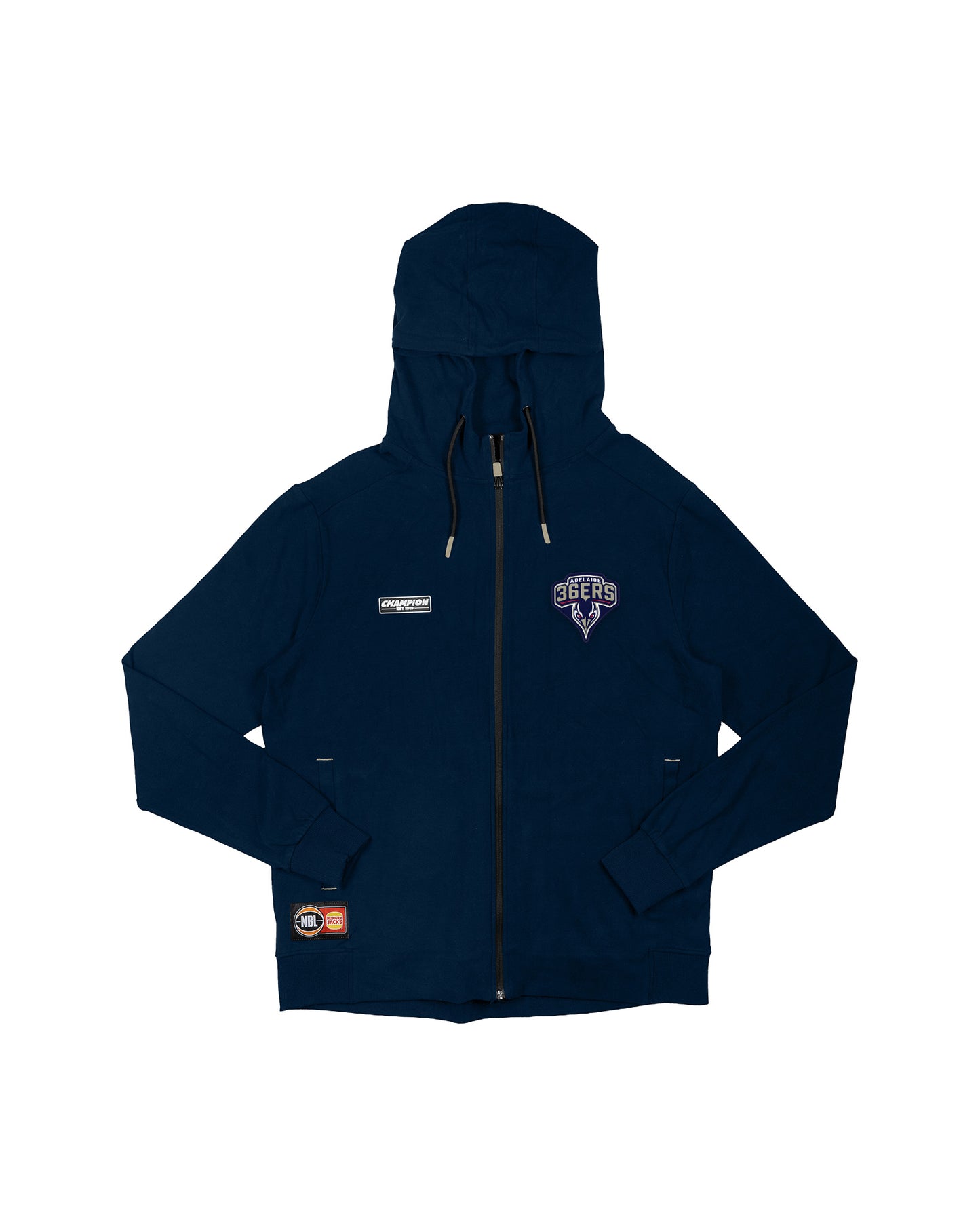 NBL27 Performance Fleece Zip Hoodie - Adelaide 36ers