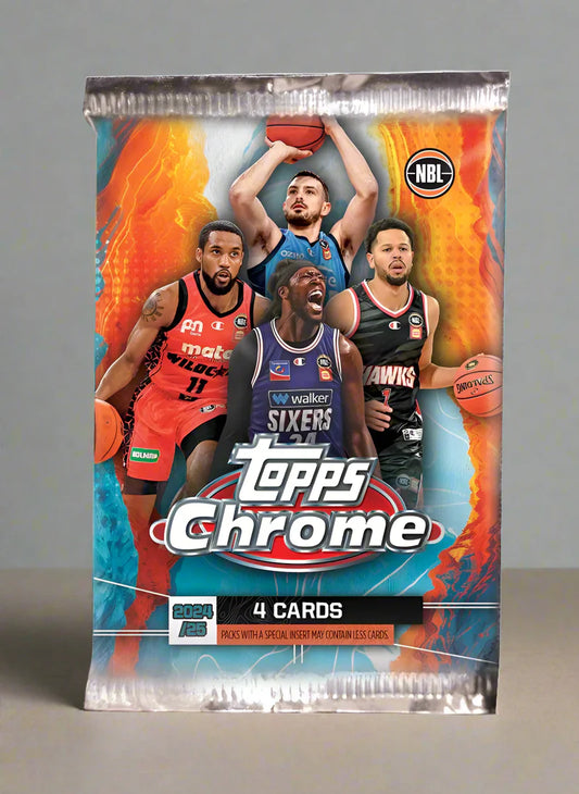 NBL 24/25 Topps Chrome Trading Cards