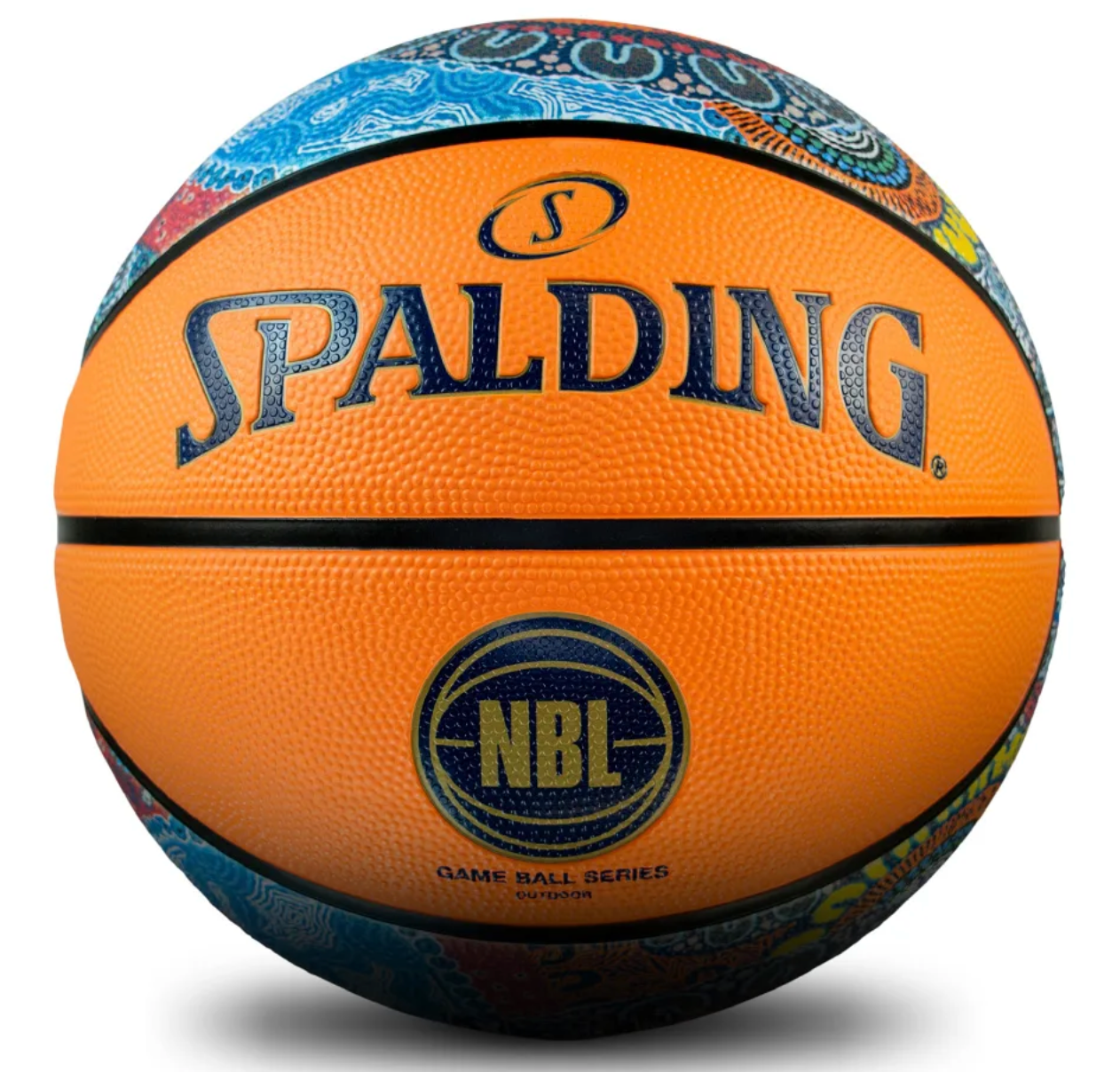 NBL Indigenous Outdoor Replica Ball - Orange