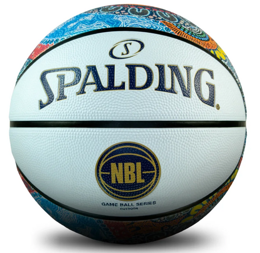 NBL Indigenous Outdoor Replica Ball - White
