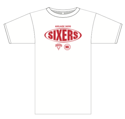 Sixers Oval tee - Adult - Adelaide 36ers