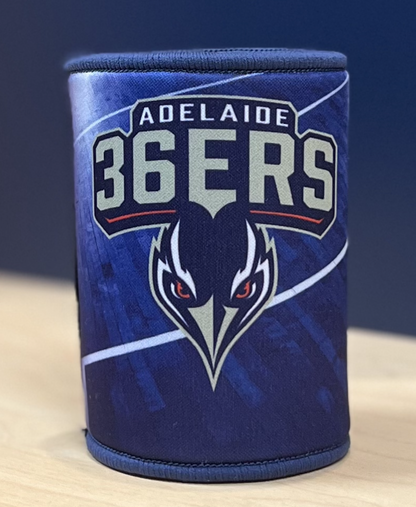 Adelaide 36ers Stubby Holder - Court Background - Adelaide 36ers