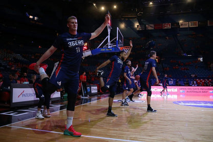 2018/19 Adelaide 36ers Game Worn Warm-Up Short Sleeve - Adelaide 36ers