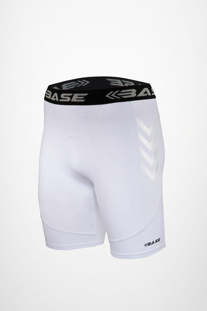 BASE Men's Compression Shorts - White