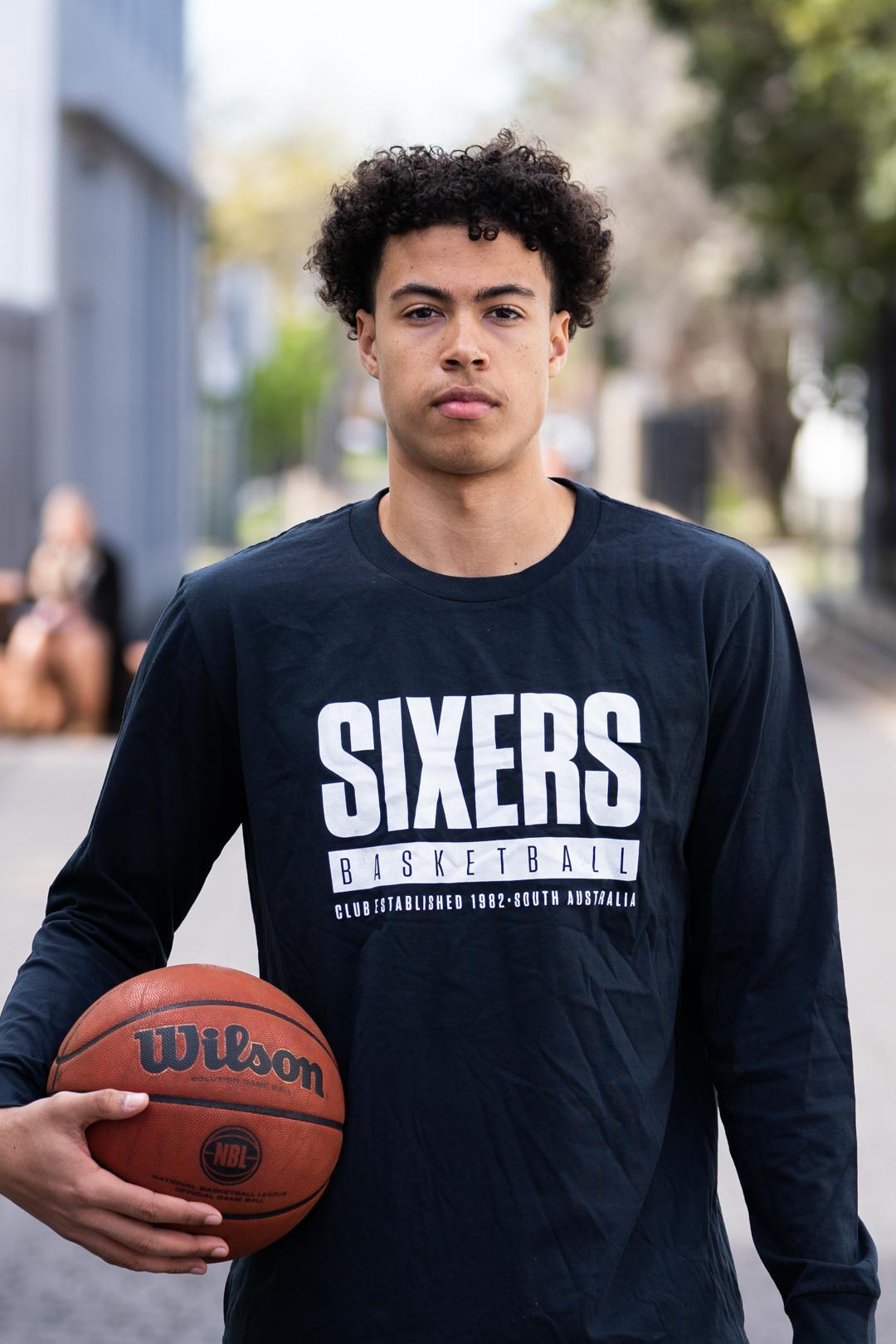 Sixers Basketball Youth Long Sleeve T-Shirt - Adelaide 36ers