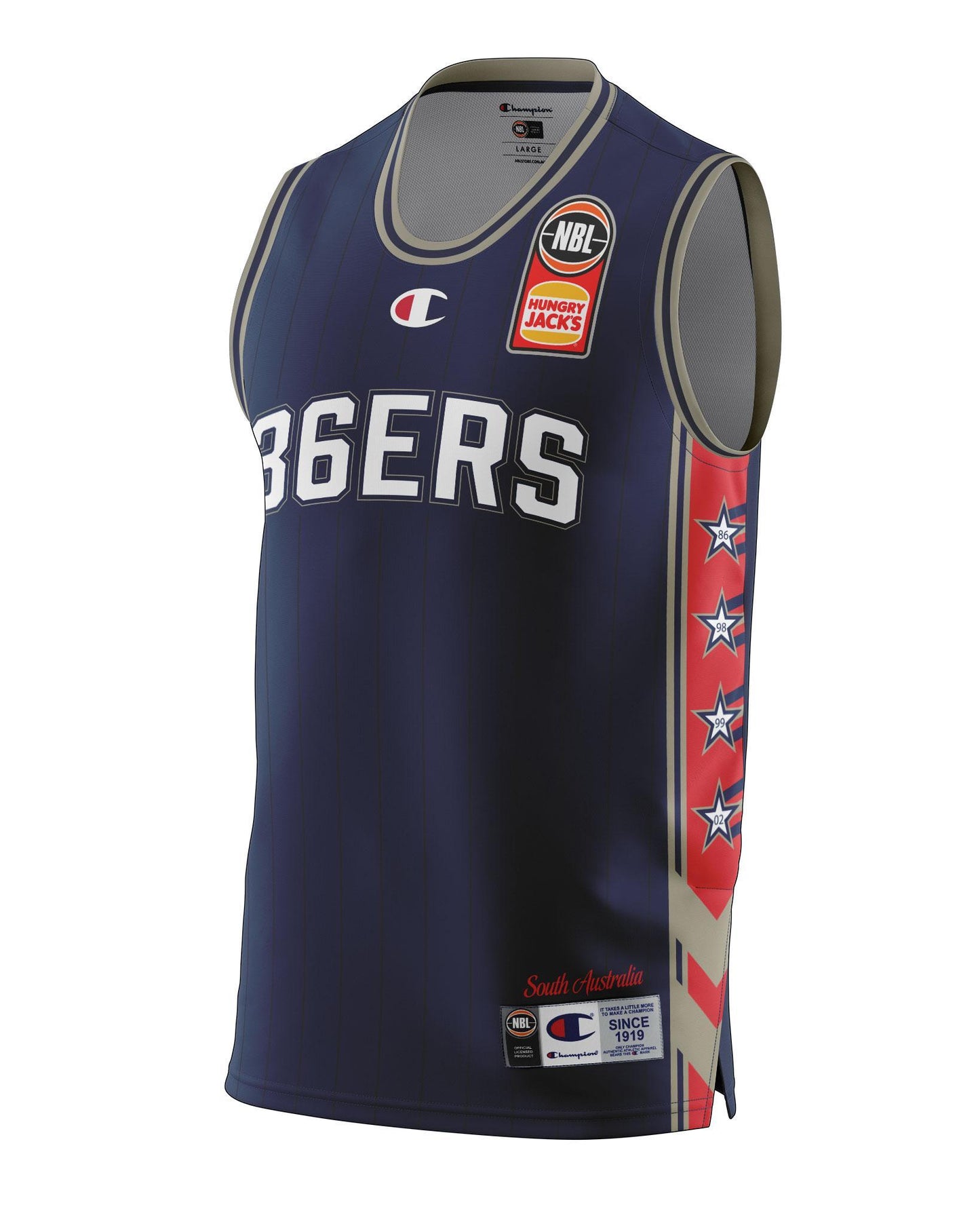 Adelaide 36ers 2021/22 Authentic Adult Home Jersey