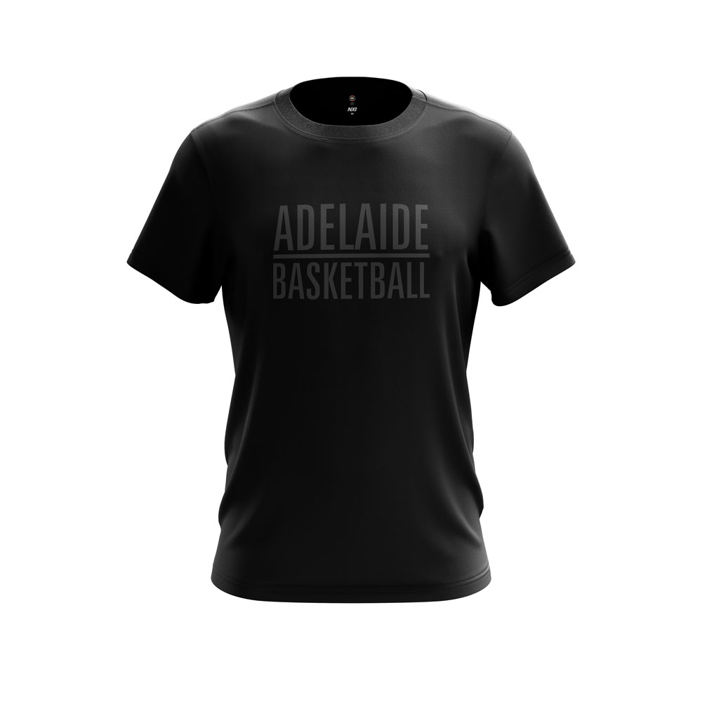 Black Out Youth Tee - Adelaide 36ers