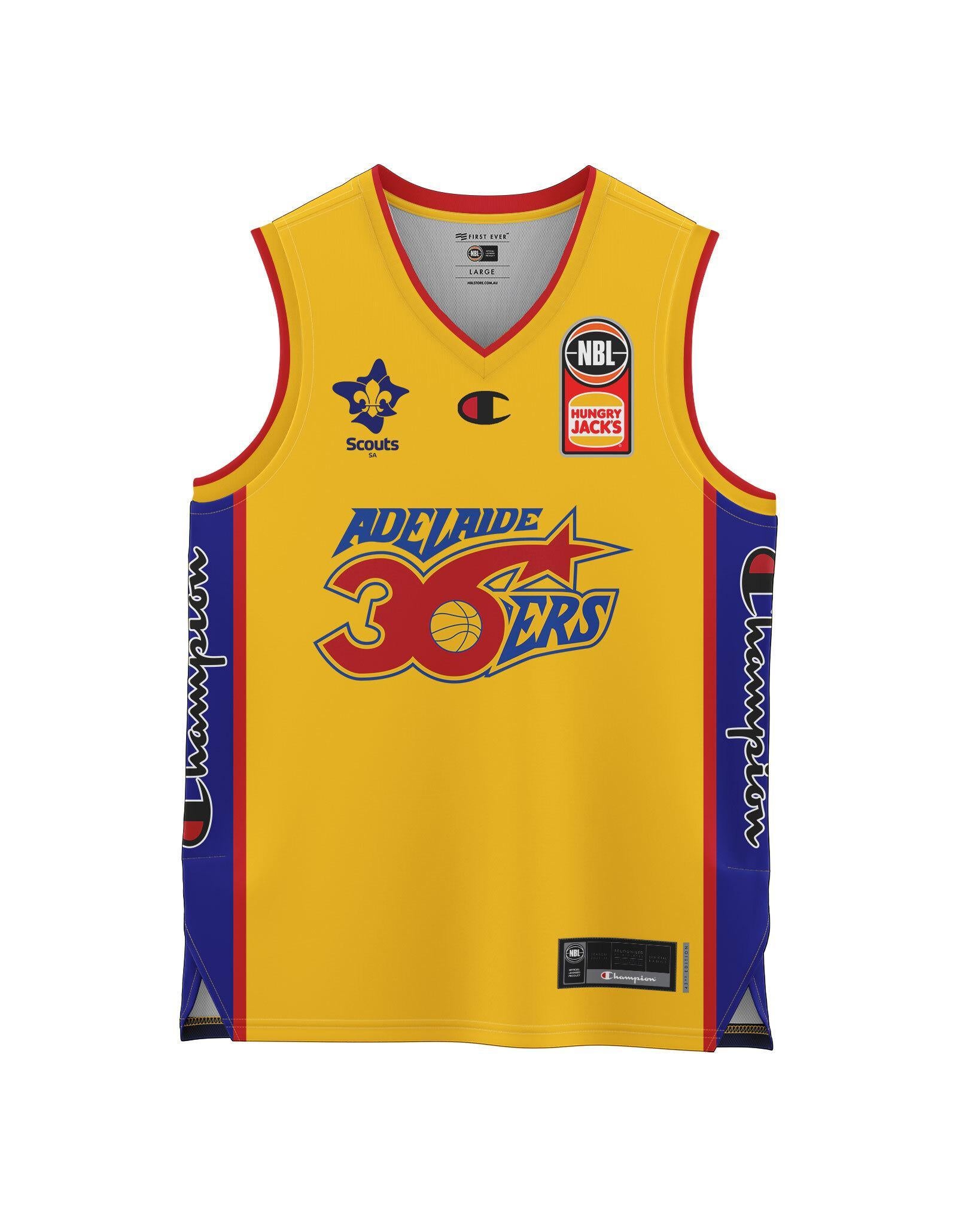Adelaide 36ers 2021 Authentic Heritage Adult Jersey - Adelaide 36ers