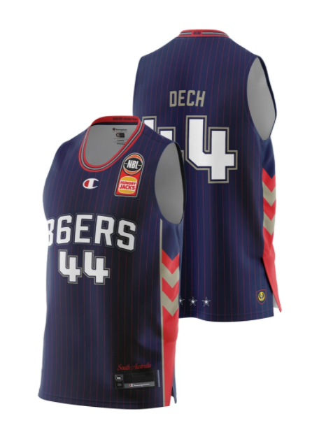 Adelaide 36ers 2021 Authentic Home Youth Jersey - Sunday Dech - Adelaide 36ers
