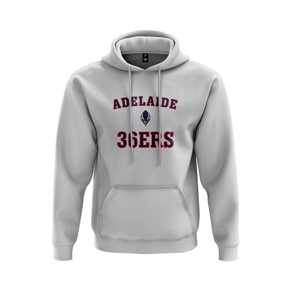 Youth Grey 36ers Hoodie - Adelaide 36ers