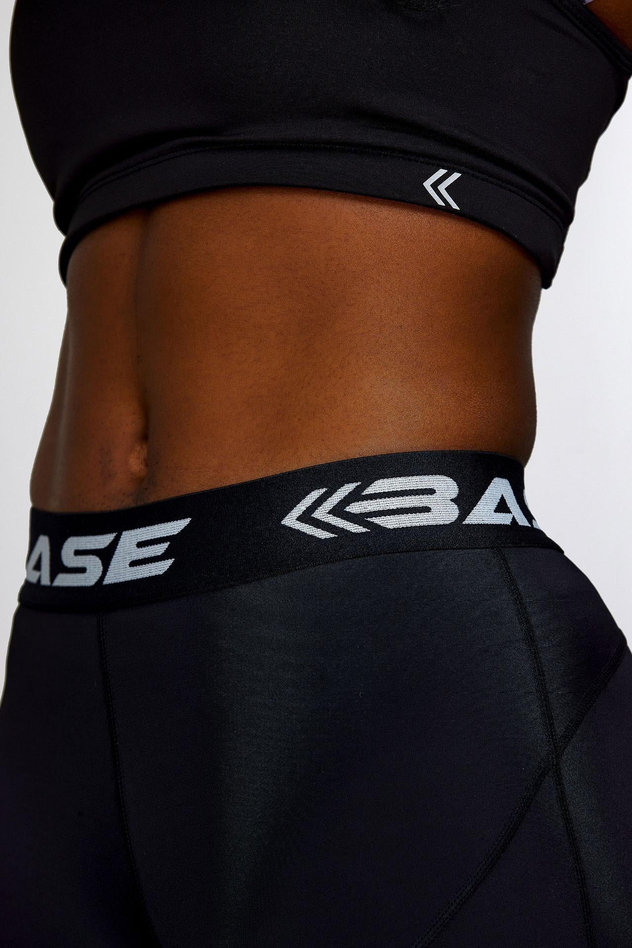 BASE Women's 3" Compression Shorts - Black - Adelaide 36ers