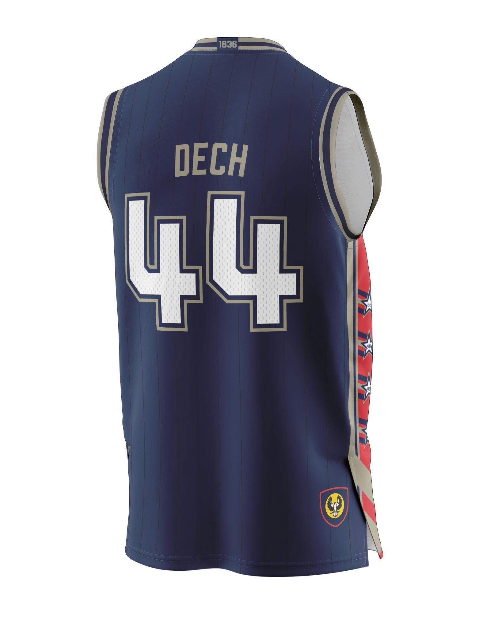 Adelaide 36ers 2021/22 Authentic Home Youth Jersey - Sunday Dech - Adelaide 36ers