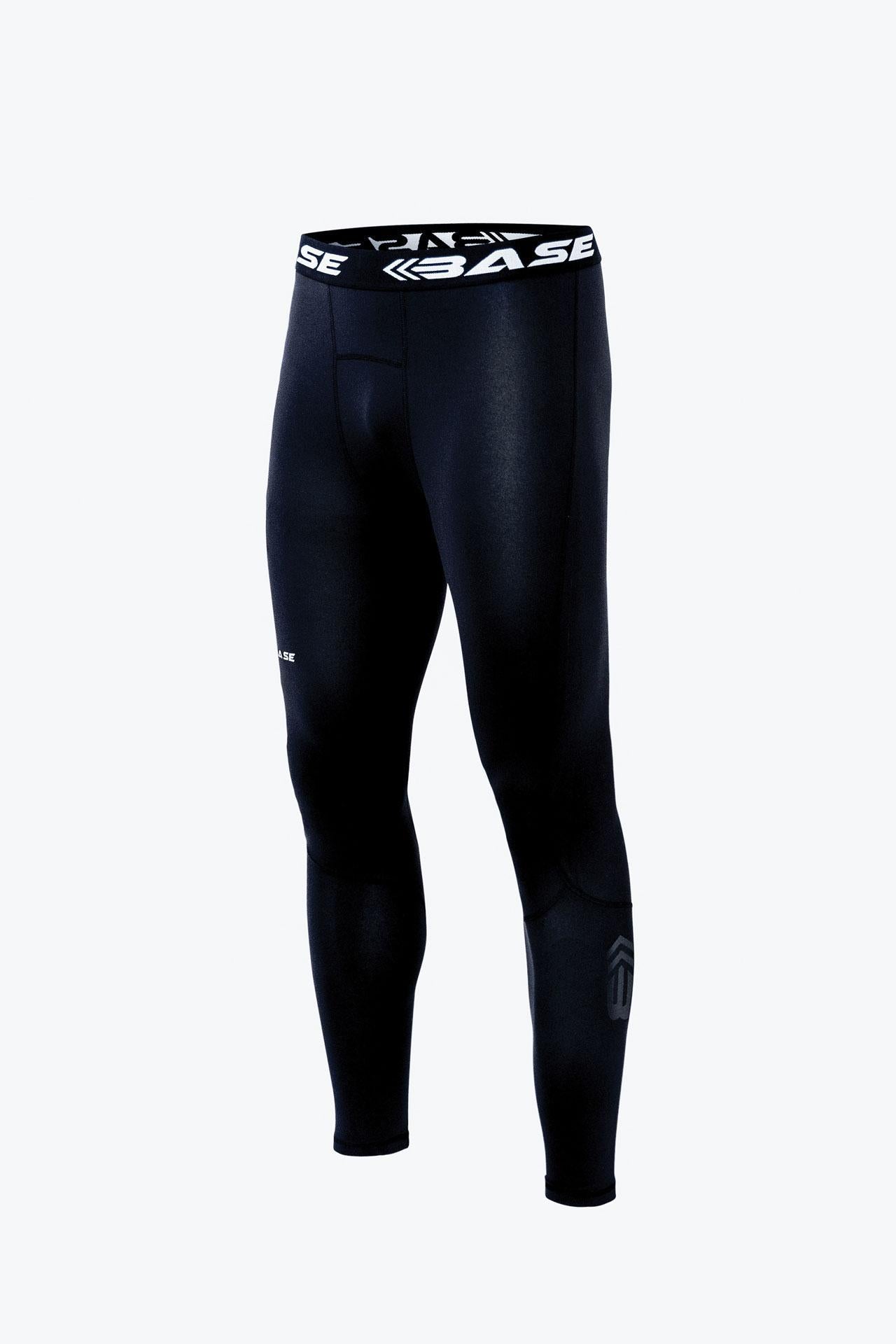 BASE Men's Recovery Tights - Black - Adelaide 36ers