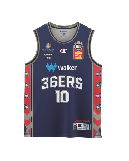 Adelaide 36ers 2021/22 Authentic Adult Home Jersey - Mitch McCarron